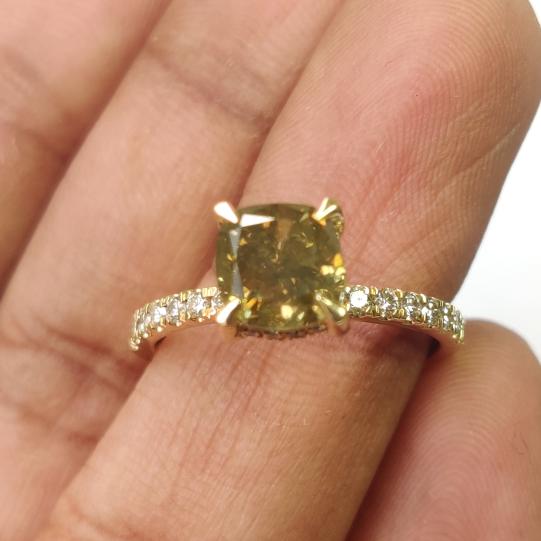2-50-ct-natural-greenish-intense-yellow-cushion-diamond-hidden-halo-designer-engagement-ring-in-18k-yellow-gold
